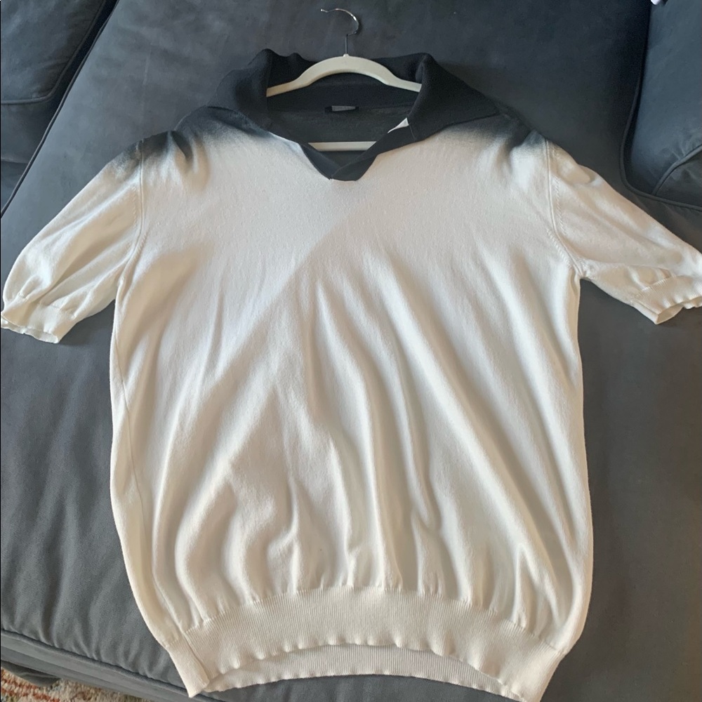 Pal Zileri Lab 100% cotton color block men’s polo